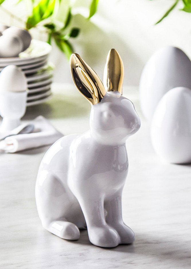 Ceramiczna figurka królika